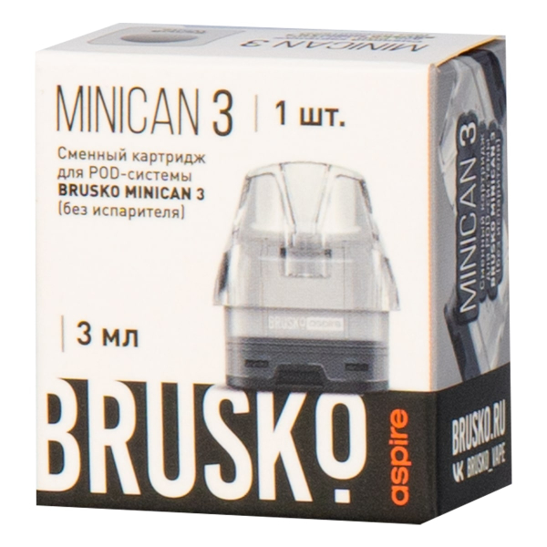 Картридж Brusko Minican 3 белый в Ростове-на-Дону