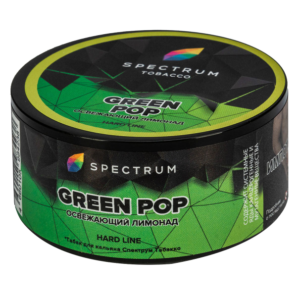 Табак Spectrum Hard Green Pop  25 грамм в Ростове-на-Дону