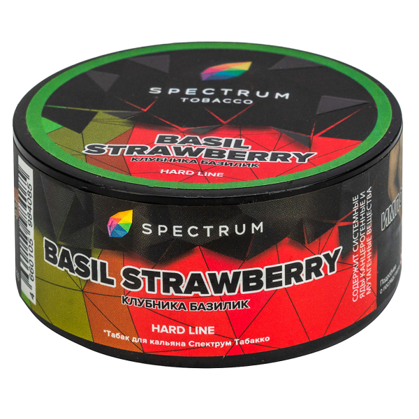 Табак Spectrum Hard Basil Strawberry  25 грамм в Ростове-на-Дону