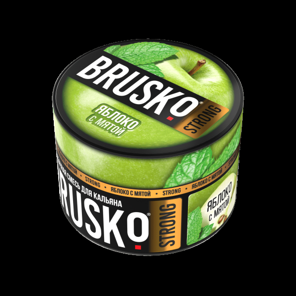 Смесь Brusko Strong яблоко с мятой  50 гр в Ростове-на-Дону