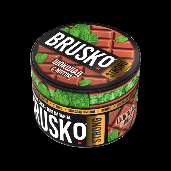 Смесь Brusko Strong шоколад с мятой  50 гр в Ростове-на-Дону