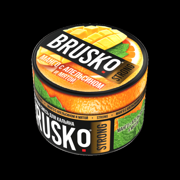 Смесь Brusko Strong манго с апельсином и мятой  50 гр в Ростове-на-Дону