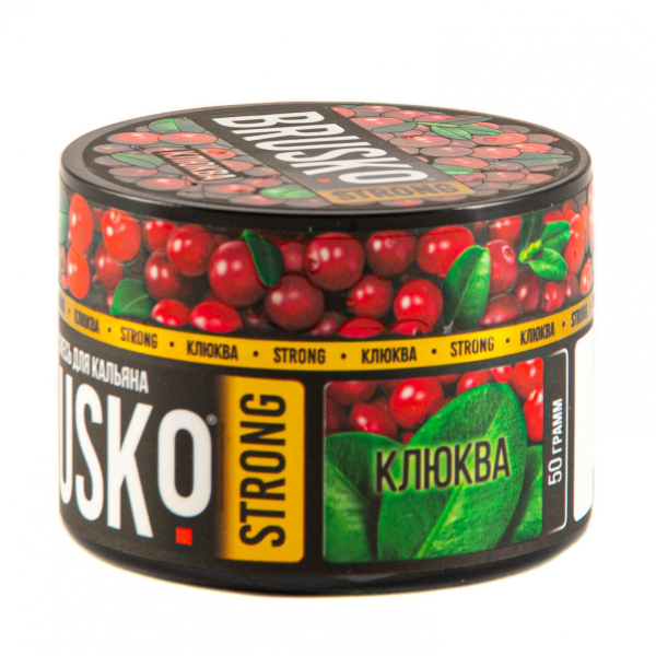 Смесь Brusko Strong клюква  50 гр в Ростове-на-Дону