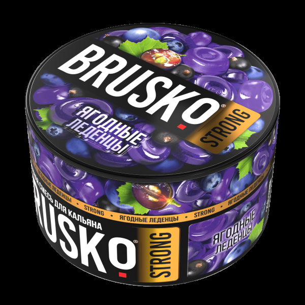 Смесь Brusko Strong ягодные леденцы  250 гр в Ростове-на-Дону
