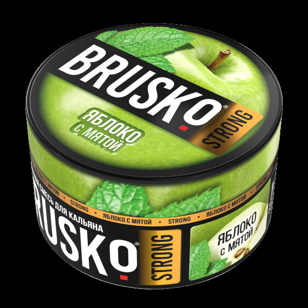 Смесь Brusko Strong яблоко с мятой  250 гр в Ростове-на-Дону