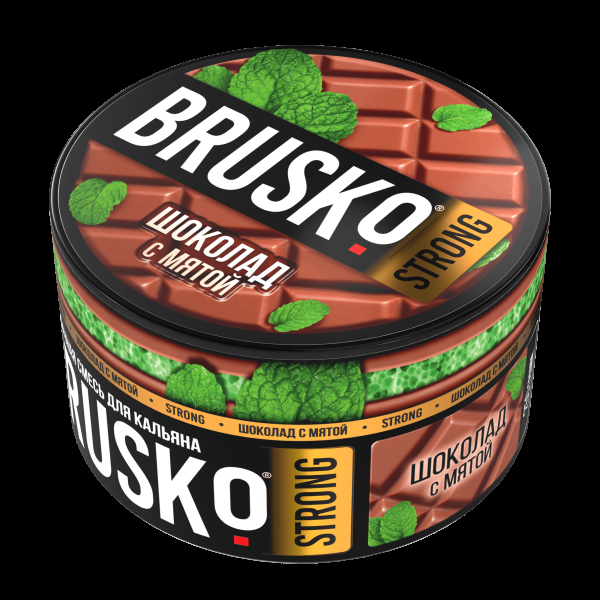 Смесь Brusko Strong шоколад с мятой  250 гр в Ростове-на-Дону