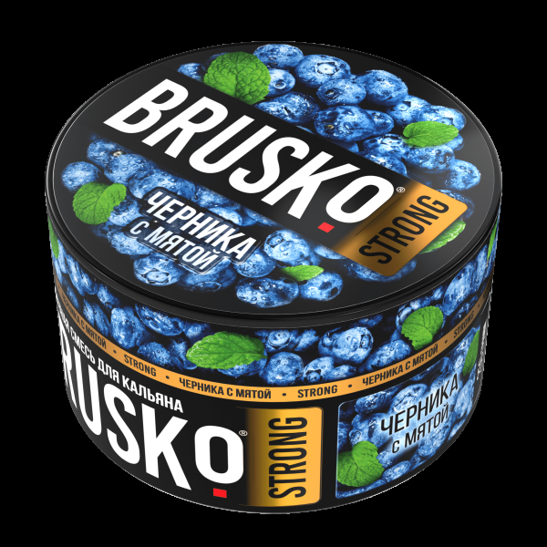 Смесь Brusko Strong черника с мятой  250 гр в Ростове-на-Дону