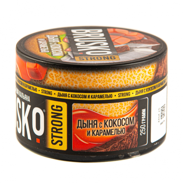 Смесь Brusko Strong дыня с кокосом и карамелью  250 гр в Ростове-на-Дону