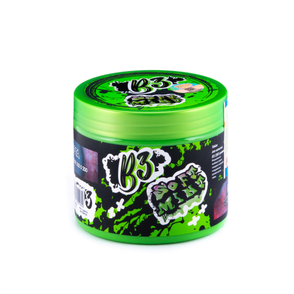Табак B3 Soft Mint  250 грамм в Ростове-на-Дону