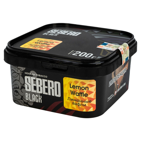 Табак Sebero Black Lemon Waffle  200 грамм в Ростове-на-Дону