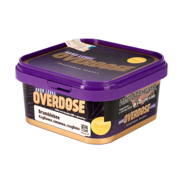 Табак Overdose Brumblebee  200 грамм в Ростове-на-Дону