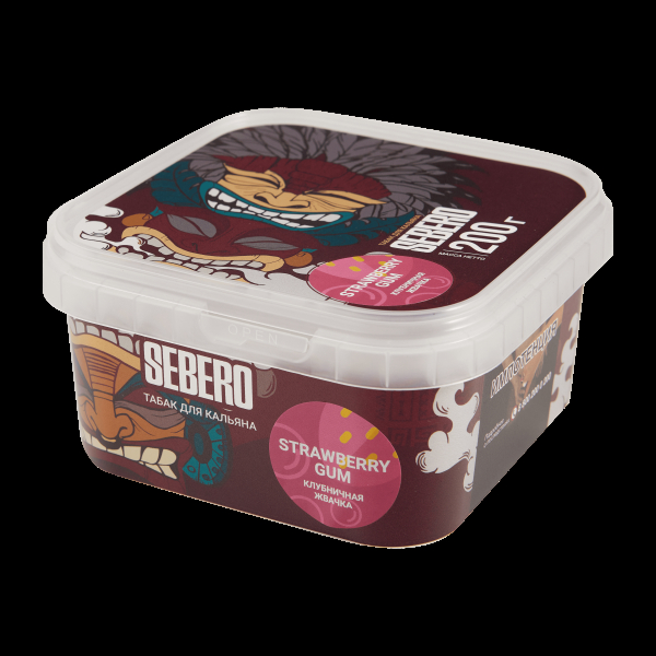 Табак Sebero Strawberry gum  200 грамм в Ростове-на-Дону
