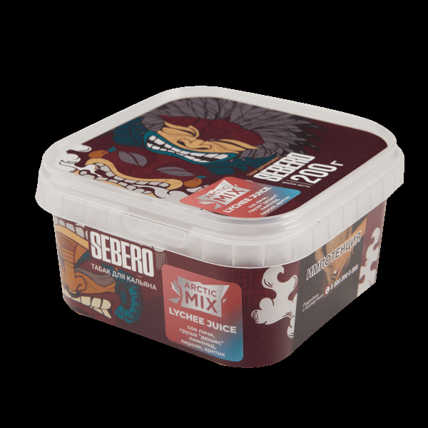 Табак Sebero Arctic Mix Lychee juice  200 грамм в Ростове-на-Дону