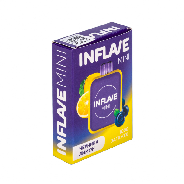 Inflave Mini Черника Лимон (1000 Затяжек) в Ростове-на-Дону