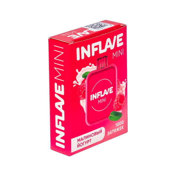 Inflave Mini Малиновый Йогурт (1000 Затяжек) в Ростове-на-Дону
