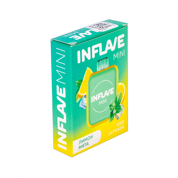 Inflave Mini Лимон Мята (1000 Затяжек) в Ростове-на-Дону