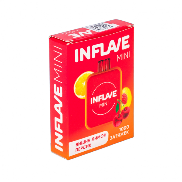 Inflave Mini Вишня Персик Лимон (1000 Затяжек) в Ростове-на-Дону