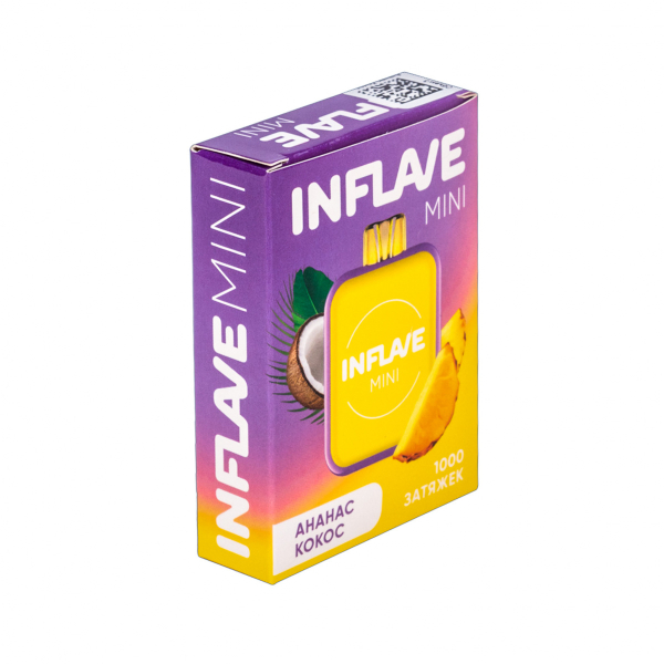 Inflave Mini Ананас Кокос (1000 Затяжек) в Ростове-на-Дону