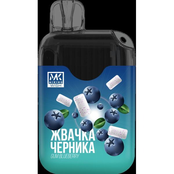 Miking Жвачка Черника (6000 Затяжек) в Ростове-на-Дону
