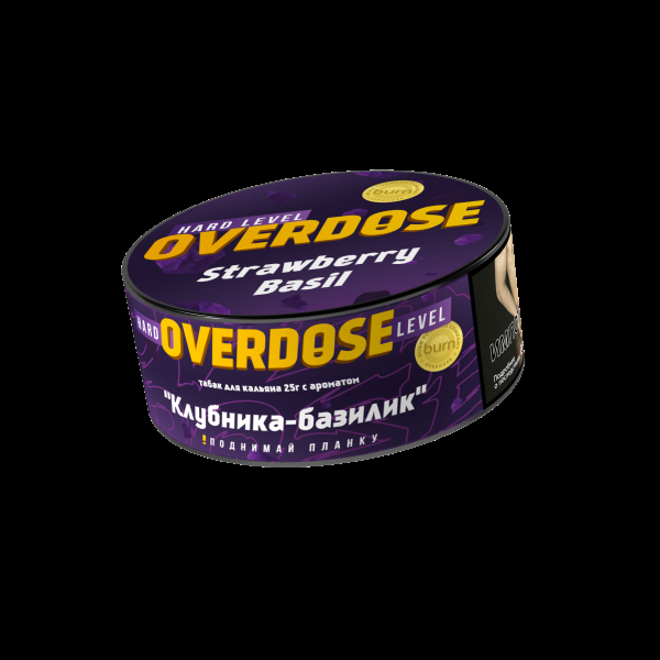 Табак Overdose Strawberry Basil  25 грамм в Ростове-на-Дону