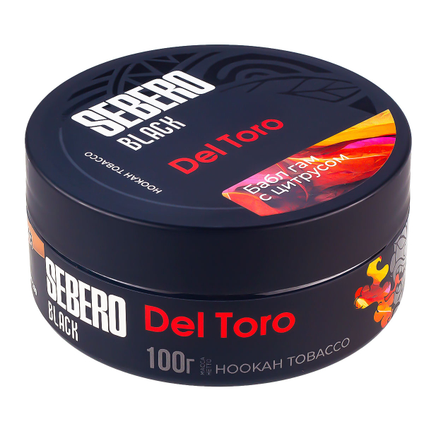 Табак Sebero Black Del Toro  100 грамм в Ростове-на-Дону