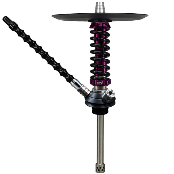 Кальян Mamay Custom Coilovers Micro Пурпурный Сплеш Черный  в Ростове-на-Дону