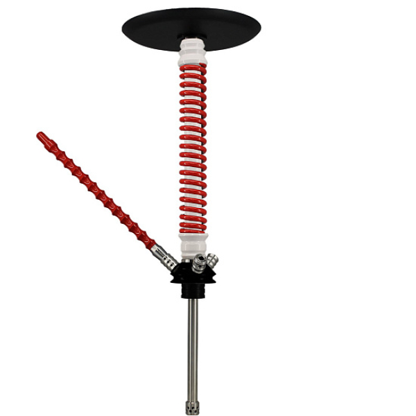 Кальян Mamay Custom V3 №12 Coilovers Белый-Красный  в Ростове-на-Дону