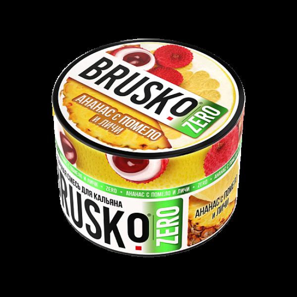 Смесь Brusko Ананас С Помело И Личи (Zero)  50 гр в Ростове-на-Дону