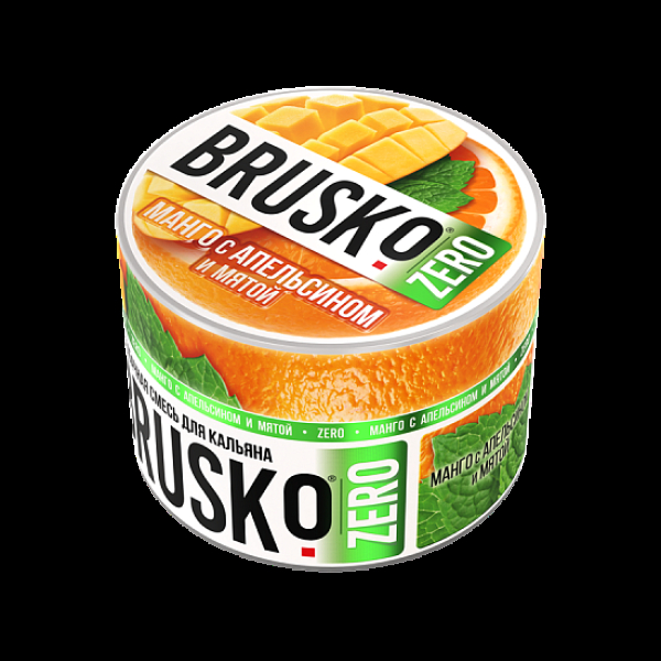 Смесь Brusko Манго С Апельсином И Мятой (Zero)  50 гр в Ростове-на-Дону