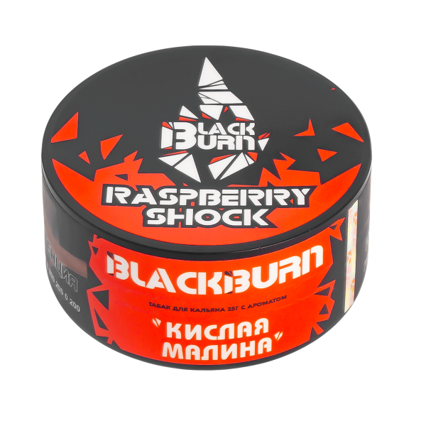 Табак Burn Black Raspberry Shock  25 грамм в Ростове-на-Дону