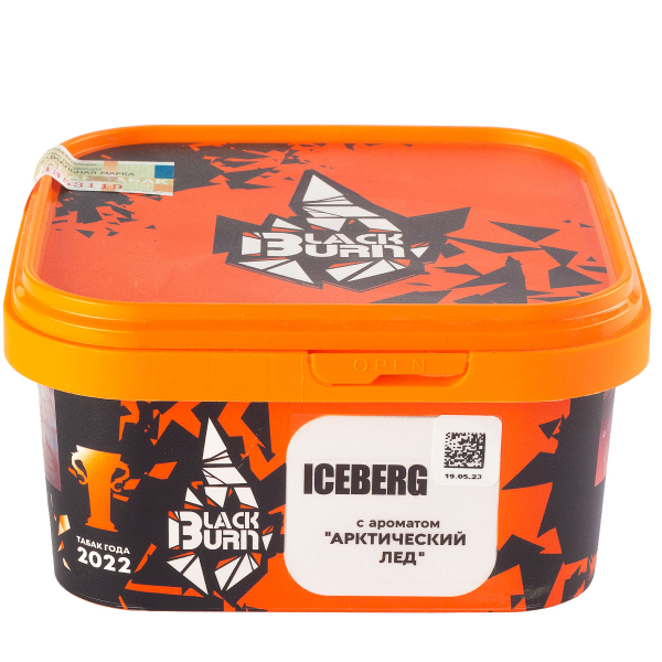 Табак Burn Black Iceberg  200 грамм в Ростове-на-Дону