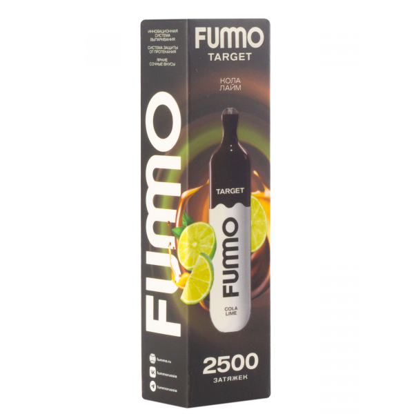 Fummo Target Кола Лайм (2500 Затяжек) в Ростове-на-Дону