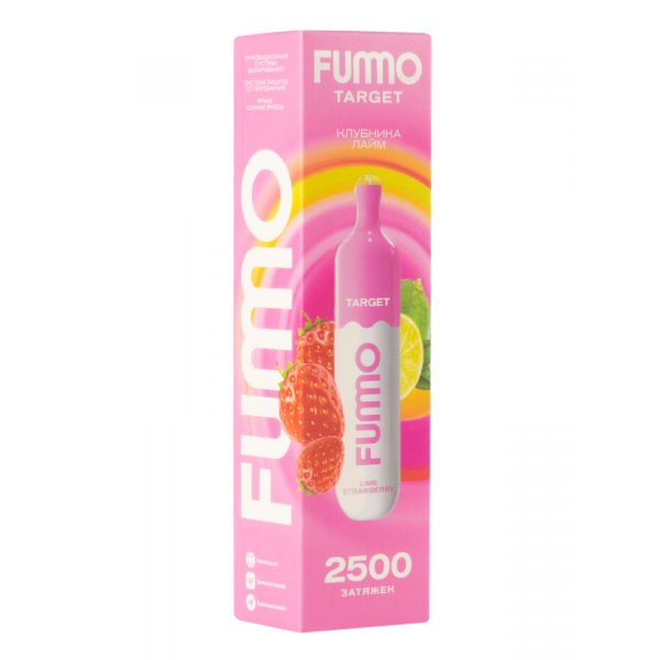 Fummo Target Клубника Лайм (2500 Затяжек) в Ростове-на-Дону