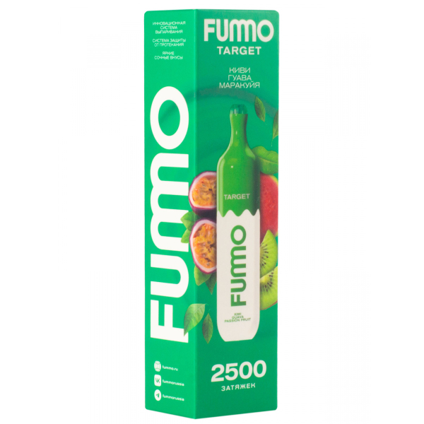 Fummo Target Киви Гуава Маракуйя (2500 Затяжек) в Ростове-на-Дону