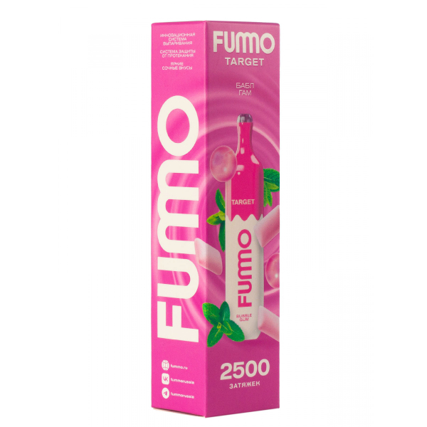 Fummo Target Бабл Гам (2500 Затяжек) в Ростове-на-Дону