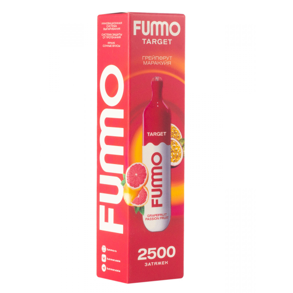 Fummo Target Грейпфрут Маракуйя (2500 Затяжек) в Ростове-на-Дону