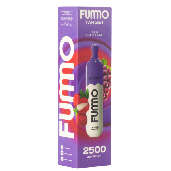 Fummo Target Личи Виноград (2500 Затяжек) в Ростове-на-Дону