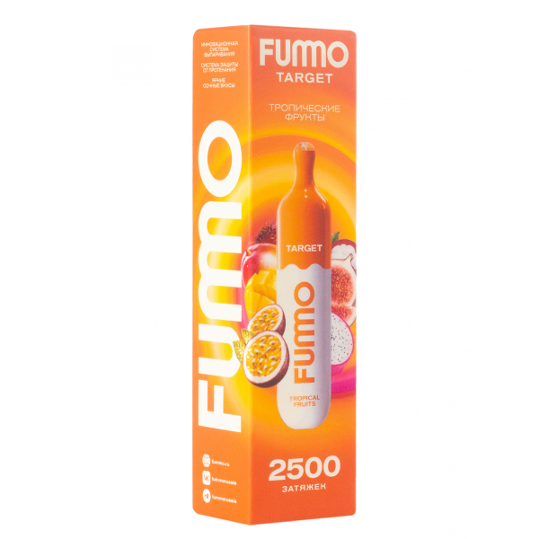 Fummo Target Тропические Фрукты (2500 Затяжек) в Ростове-на-Дону
