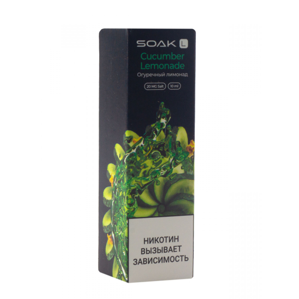 Жидкость Soak Cucumber Lemonade 10 Мл 2 Мг в Ростове-на-Дону