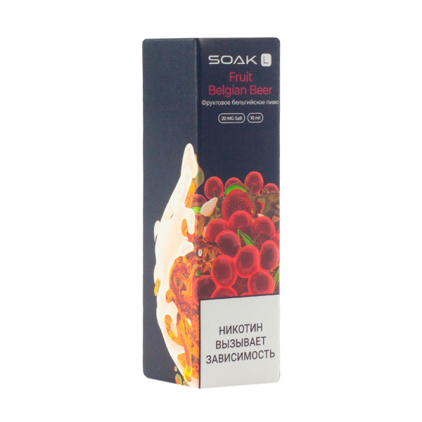 Жидкость Soak Fruit Belgian Beer 10 Мл 2 Мг в Ростове-на-Дону