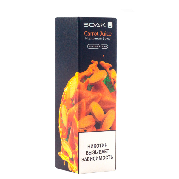 Жидкость Soak Carrot Juice 10 Мл 2 Мг в Ростове-на-Дону