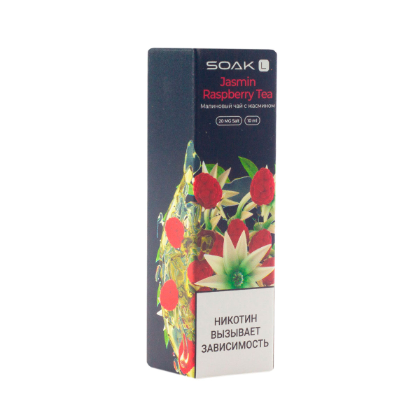 Жидкость Soak Jasmin Raspberry Tea 10 Мл 2 Мг в Ростове-на-Дону