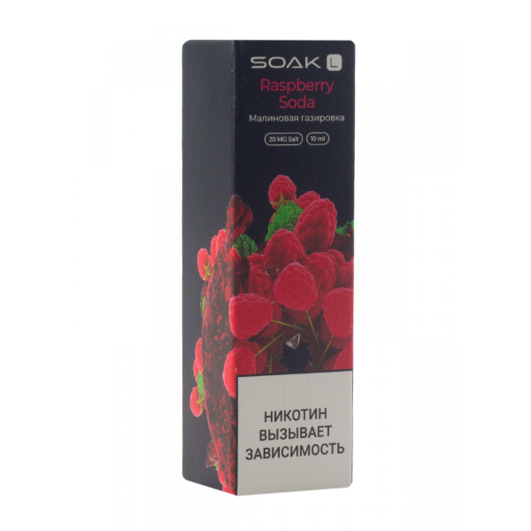 Жидкость Soak Raspberry Soda 10 Мл 2 Мг в Ростове-на-Дону