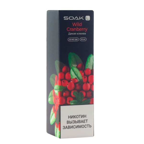 Жидкость Soak Wild Cranberry 10 Мл 2 Мг в Ростове-на-Дону