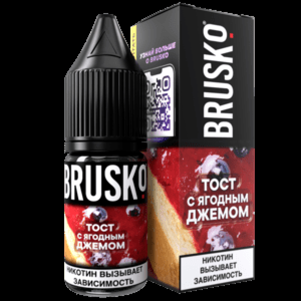Жидкость Brusko Salt Тост С Ягодным Джемом 10 Мл 2 Мг в Ростове-на-Дону