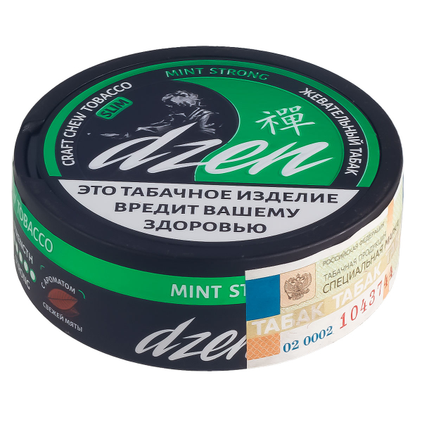 Жевательный табак Dzen Strong Slim Mint 9 грамм в Ростове-на-Дону