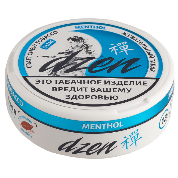 Жевательный табак Dzen Slim Menthol 9 грамм в Ростове-на-Дону