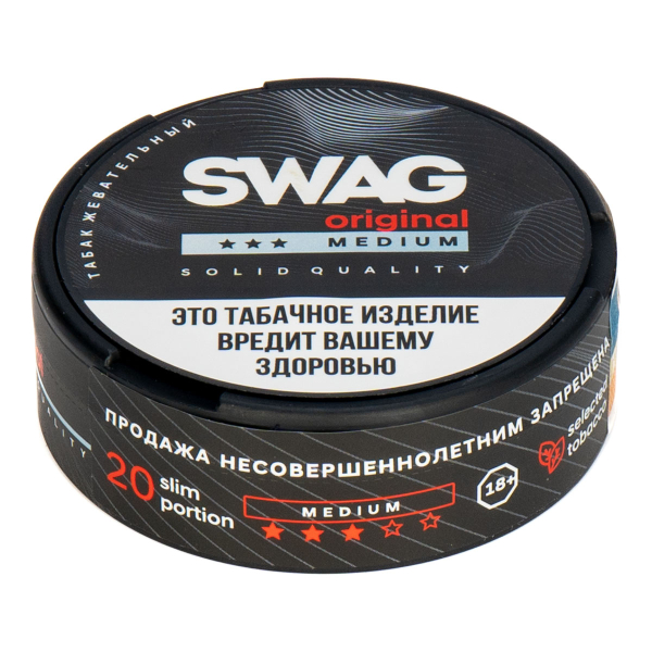 Жевательный табак Swag Medium Original 10 грамм в Ростове-на-Дону