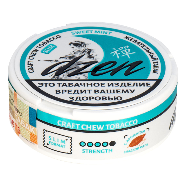 Жевательный табак Dzen Slim Sweet Mint 9 грамм в Ростове-на-Дону