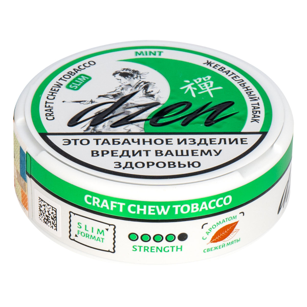 Жевательный табак Dzen Slim Mint 9 грамм в Ростове-на-Дону
